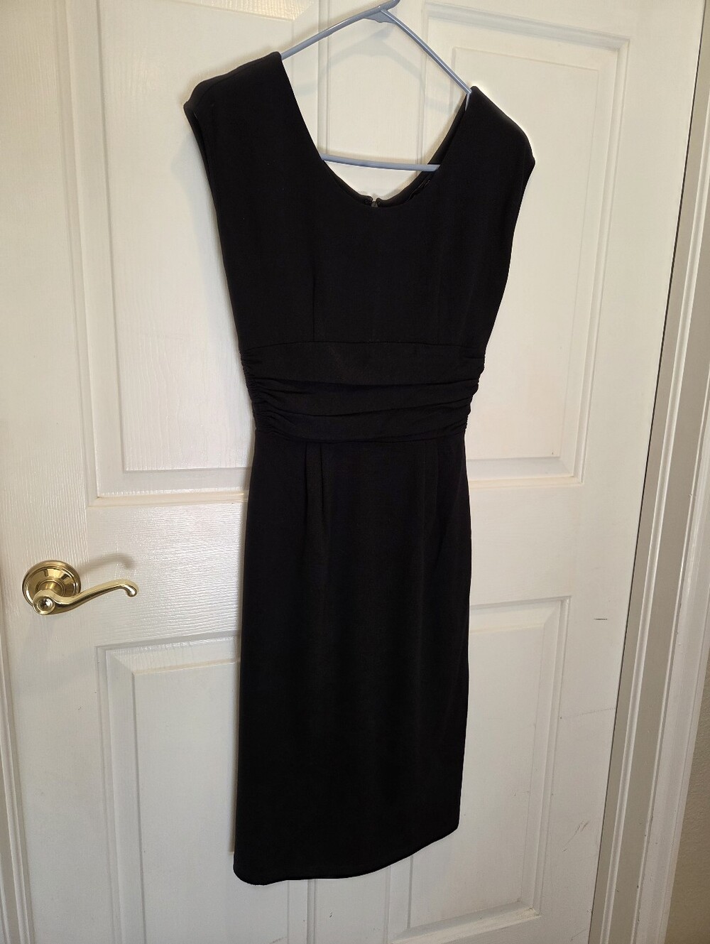 Trashy Diva Black Midi Sheath Dress Size 2 Vintage Style